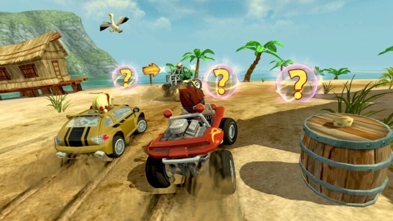 Download game atau permainan beach buggy racing (bb racing 1) - vector unit