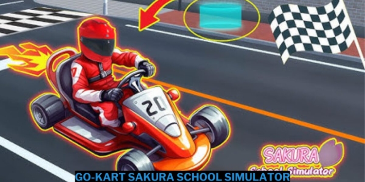 Cara bermain go kart sakura school simulator mudah