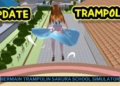 Cara bermain trampolin sakura school simulator lengkap