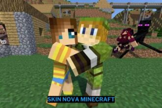 Cara memasang skin nova di minecraft mudah