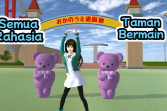 Cara membangun taman bermain sakura school simulator youtube