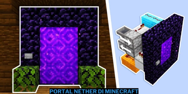 Cara membuat portal nether di minecraft