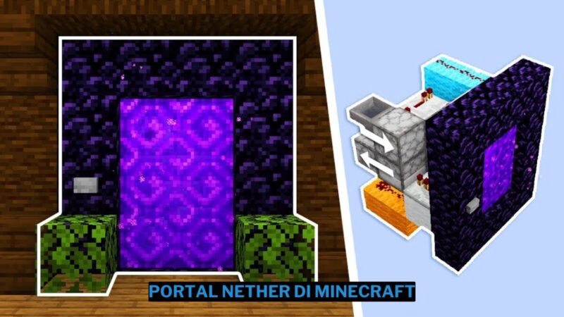 Cara Membuat Portal Nether Di Minecraft