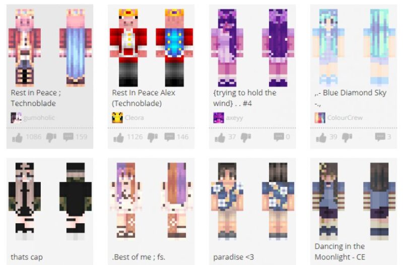 Cara membuat skins minecraft mudah