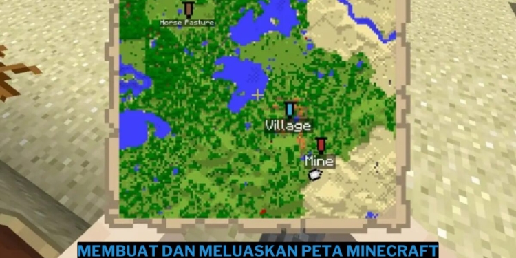 Cara membuat dan meluaskan peta di minecraft