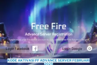 Cara mendapatkan kode aktivasi ff advance server februari 2025 terbaru