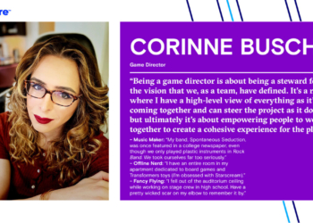 Corinne busche keluar dari bioware