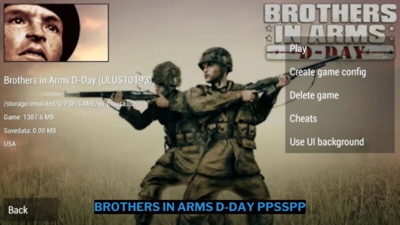 Download Brothers In Arms D Day Ppsspp Iso Ukuran Kecil