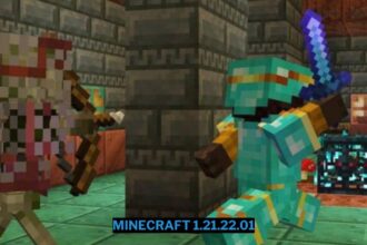 Download minecraft 1. 21. 22. 01 senjata baru the maze siap digunakan!