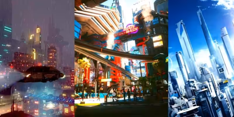 Game Open World Cyberpunk Game Rant