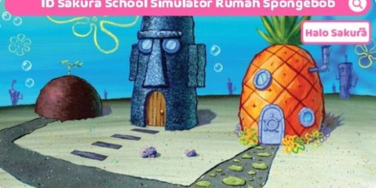 Id rumah spongebob di sakura school gadget viva