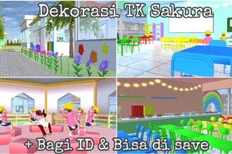 Id sekolah tk sakura school simulator youtube