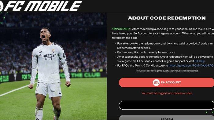 Kode redeem fc mobile terbaru januari 2025 jangan lewatkan!