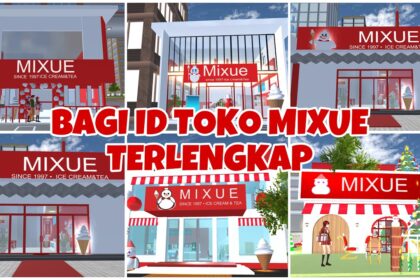 Kumpulan id toko mixue sakura school youtube