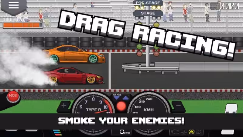 Pixel Car Racer MOD APK - Amazon