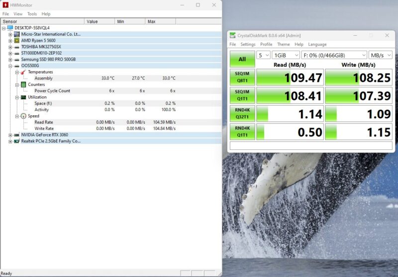 Ss pengujian osmous hardisk external expansion