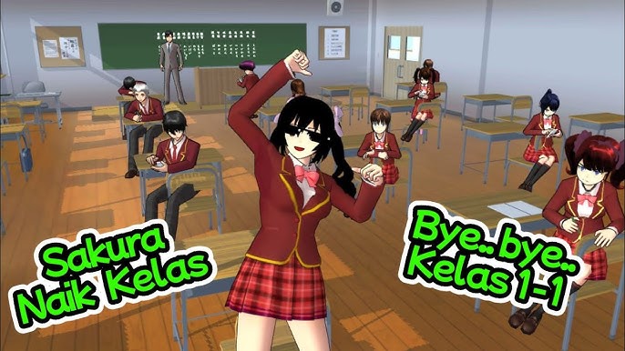 Cara naik kelas sakura school simulator youtube