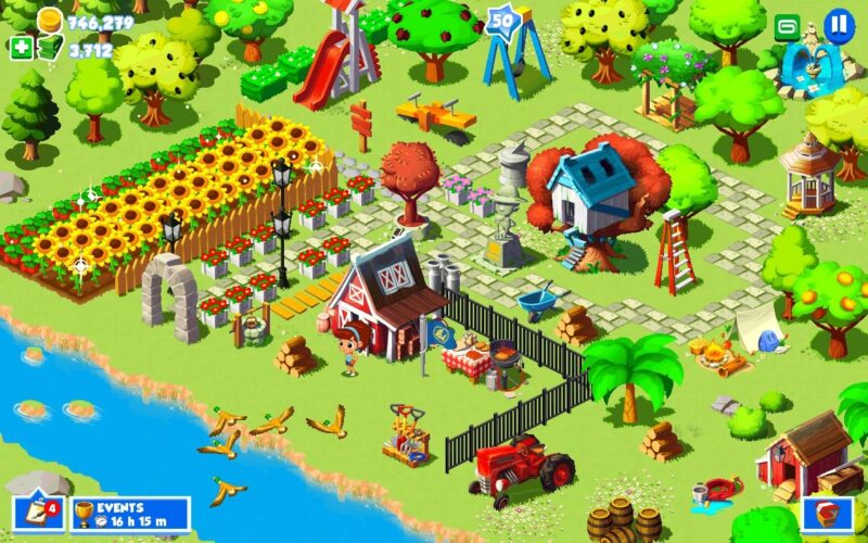 Green farm 3 mod apk apponic