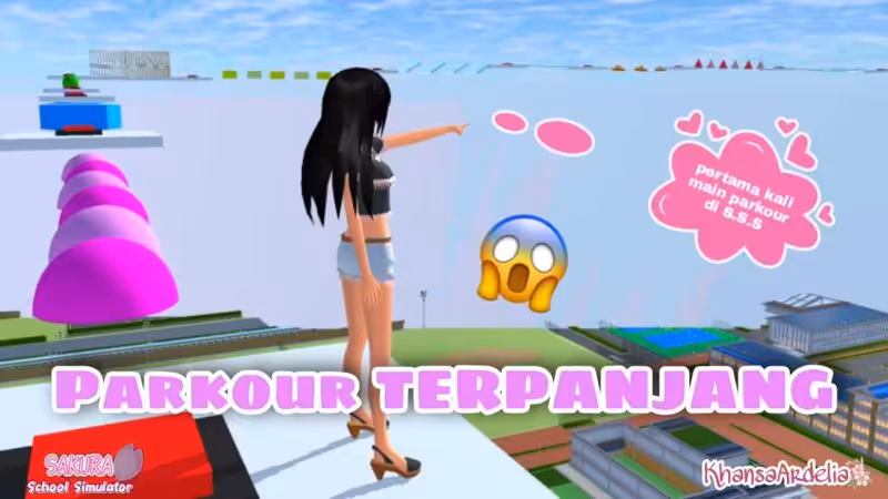 Id Props Parkour Sakura School Simulator Youtube