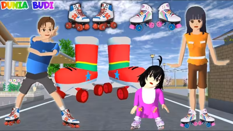 Cara Bermain Sepatu Roda di Sakura School Simulator 6 Sepatu Roda Sakura School Simulator Youtube