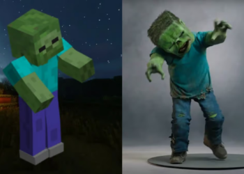 7 cara menyerang zombie di minecraft dengan mudah!