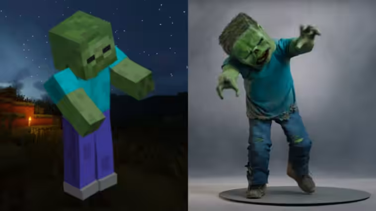 7 Cara Menyerang Zombie Di Minecraft Dengan Mudah!