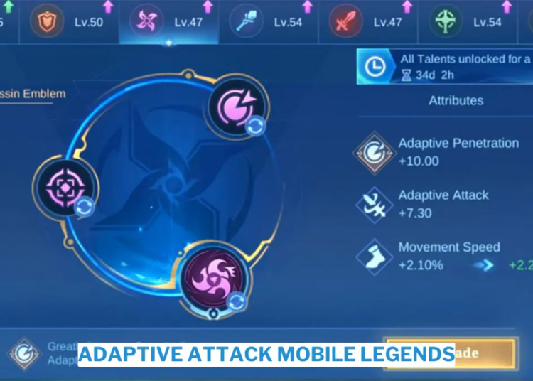 Arti adaptive attack mobile legends (ml)