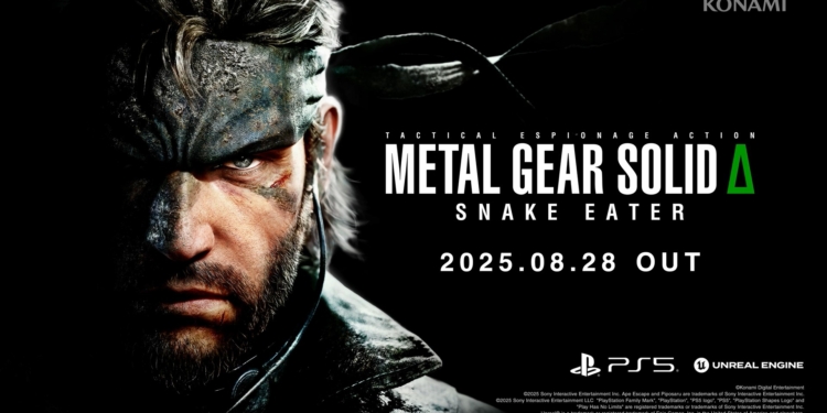 Bocoran metal gear solid δ snake eater rilis agustus 2025