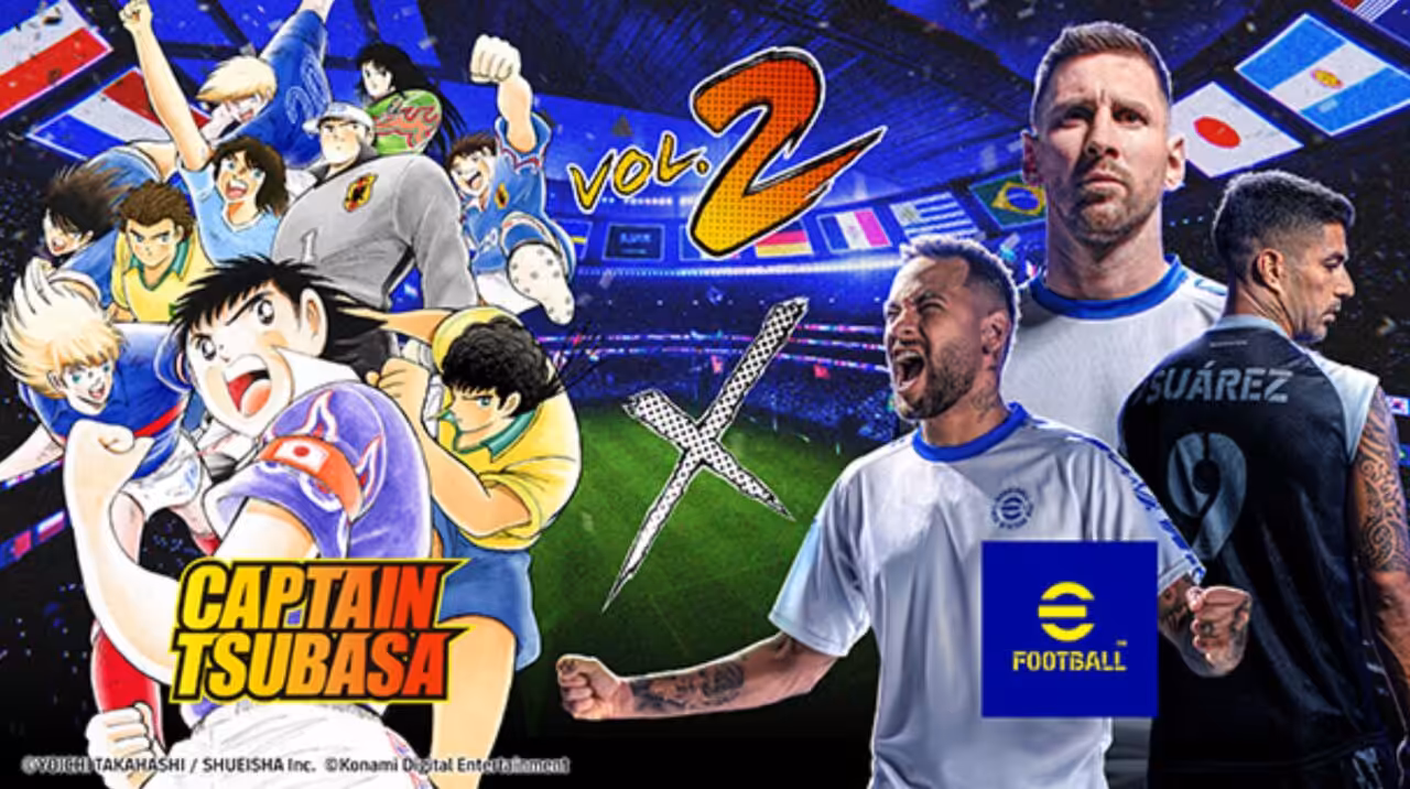 Berlanjut ke Volume 2, Konami Kembali Umumkan Kolaborasi eFootball dengan Captain Tsubasa 8 Berlanjut ke Volume 2, Konami Kembali Umumkan Kolaborasi eFootball dengan Captain Tsubasa