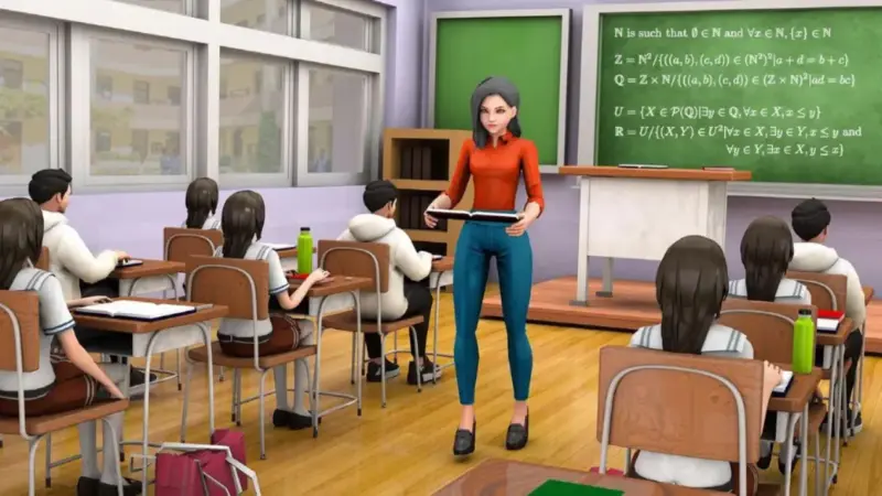 Cara jadi guru di sakura school simulator