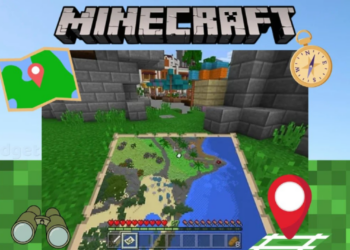 Cara lengkap membuat dan memperluas peta di minecraft, anti nyasar!