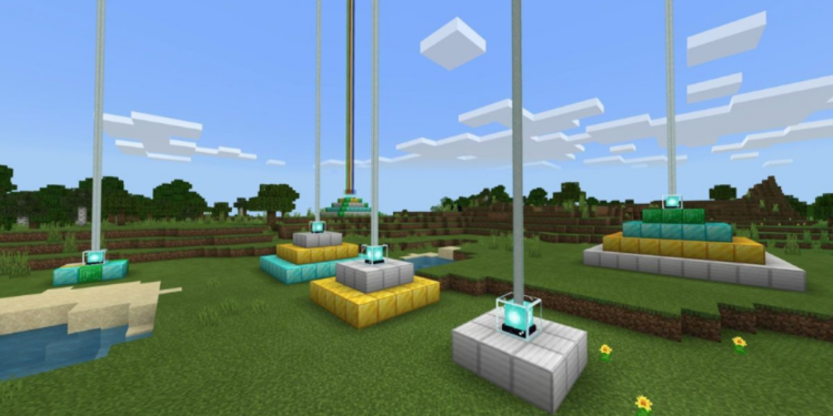 Cara membuat beacon di minecraft untuk meningkatkan kekuatan!