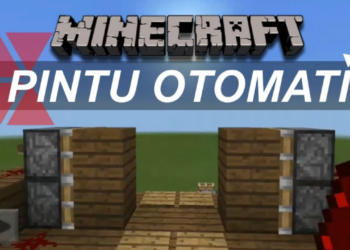 Cara membuat pintu otomatis di minecraft dengan mudah