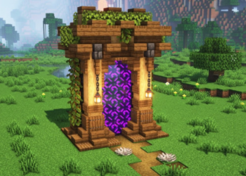 Cara membuat portal nether di minecraft!