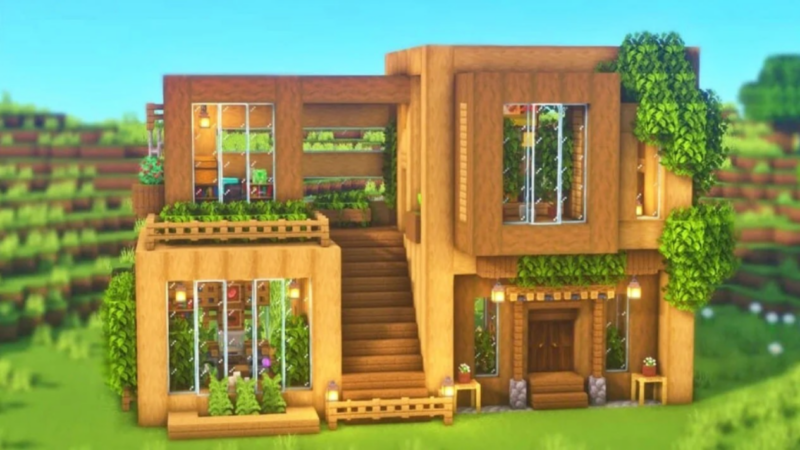 Cara membuat rumah di minecraft yang keren dan aman!