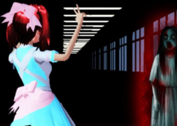 Cara memunculkan hantu di sakura school simulator