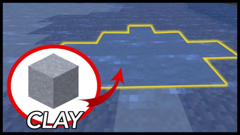 Cara mendapatkan clay di minecraft untuk pemula!