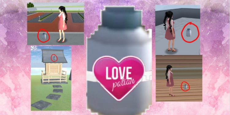 Cara mendapatkan love potion di sakura school simulator untuk pemula