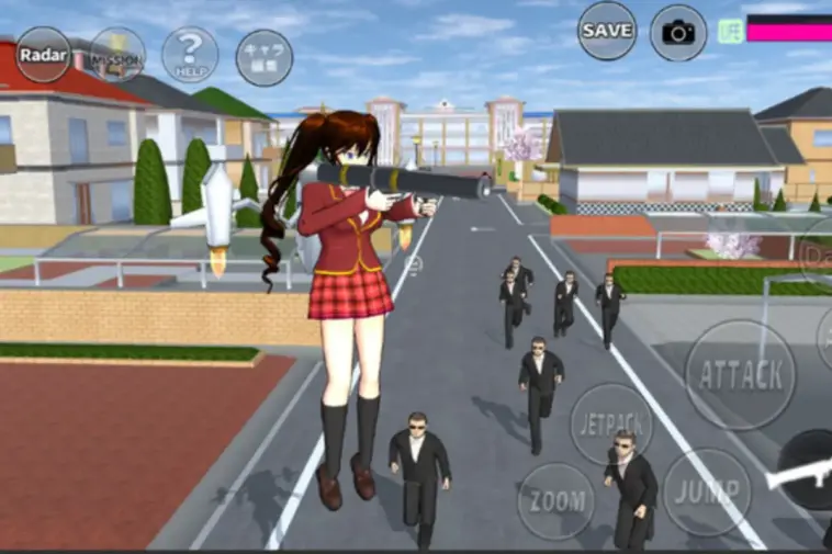 Cara Mudah Jago Menembak di Sakura School Simulator 6 Cara Mudah Jago Menembak di Sakura School Simulator