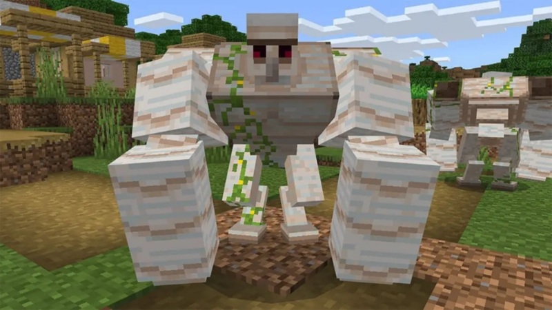 Cara mudah membuat golem di minecraft!