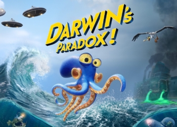 Darwin's paradox, game platformer baru dari konami dan zedrimetim