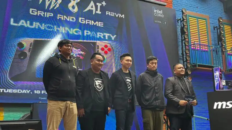 MSI Claw 8 AI+ A2VM Resmi Diperkenalkan 2 Msi Claw Launching Event Jakarta
