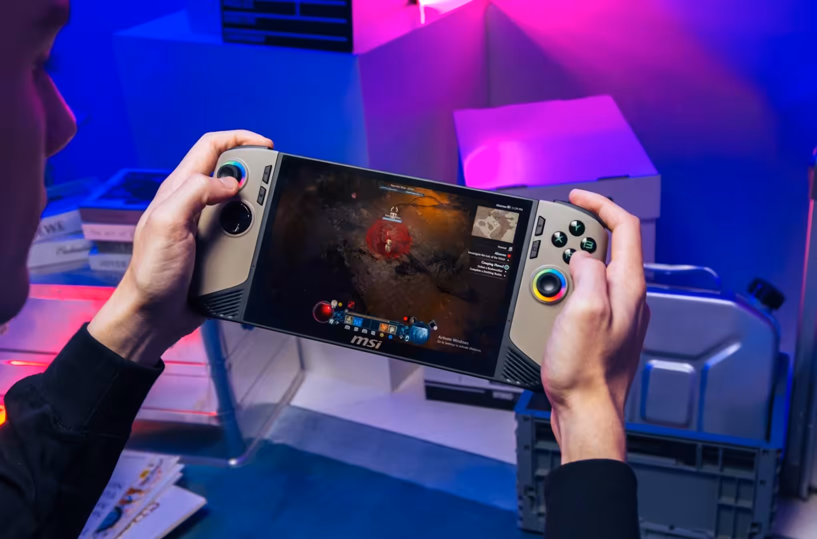 Dua Handheld MSI Claw Resmi Alami Update
