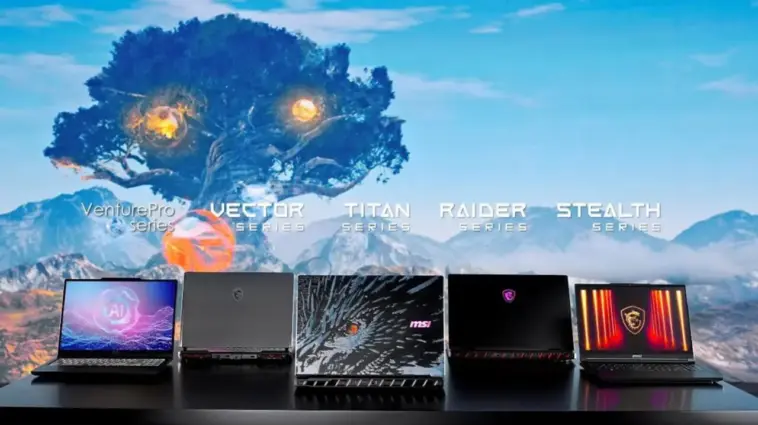 Terinspirasi dari Mitologi Nordik, MSI Pamerkan Laptop Seri RTX 50 Bernuansa Nordik