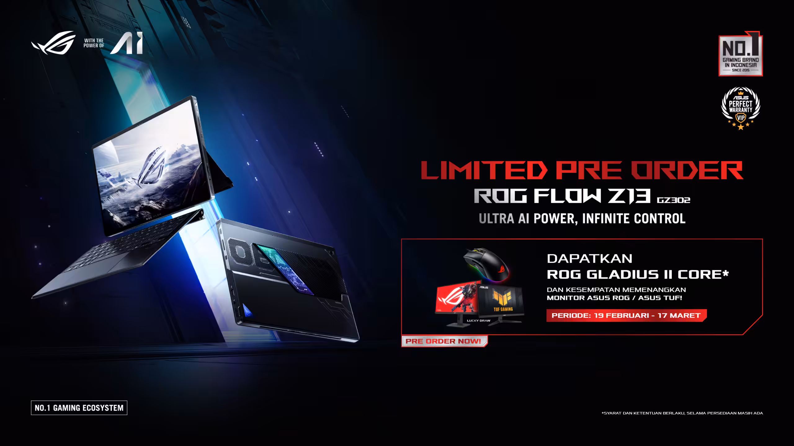 ASUS ROG Flow Z13 (2025) Buka Pre-Order