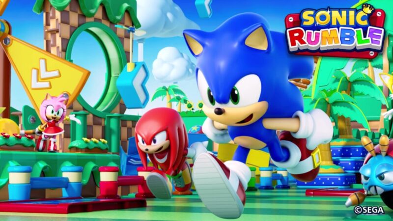 Sonic rumble kini sudah bisa dimainkan di google play pc!