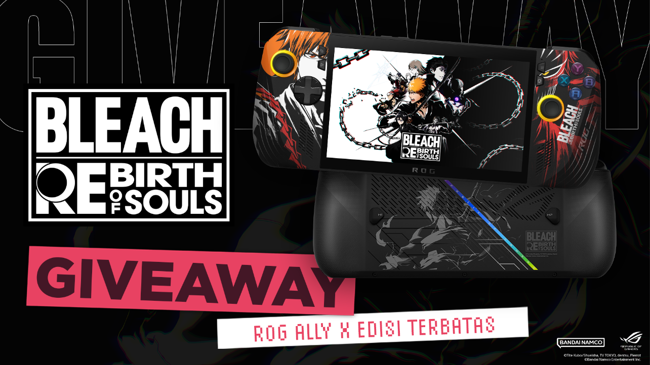 Mau ROG Ally X Edisi BLEACH? Ikuti Kolaborasi Spesial Ini!