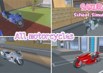 Kumpulan id motor keren di sakura school simulator