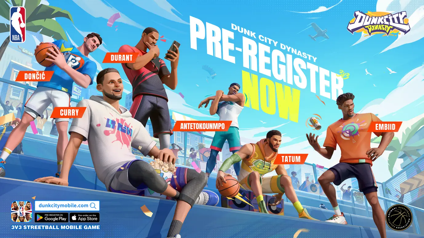 Pra registrasi dunk city dynasty dibuka di asia tenggara!