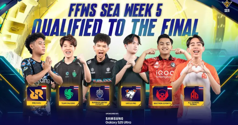 Performa Gemilang Bigetron Esports FFWS SEA 2025 Spring, Lolos ke Grand Final 4 Ffws Sea 2025 Week 5